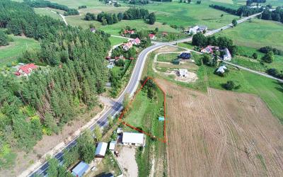 Działka budowlana 1863 m2, Lipniak, gm. Suwałki