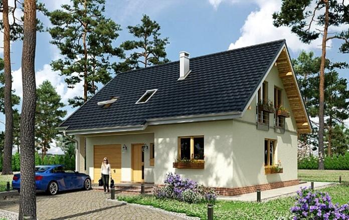 Ekonomiczny dom jednorodzinny 136 Centrum Suwałk