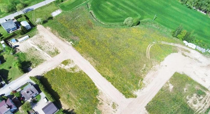 Działki budowane na nowym osiedlu – Puńsk.