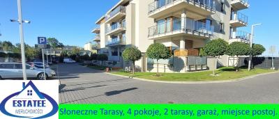 Apartament, Słoneczne Tarasy, garaż, miejsce post. w cenie.