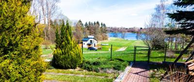 Dom z linią brzegową,  Filipów - jez. Białe Filipowskie