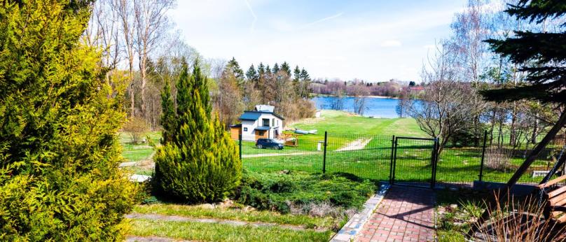 Dom z linią brzegową,  Filipów - jez. Białe Filipowskie