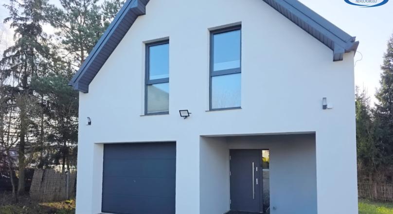 Krzywe, gm. Suwałki - Dom jednorodzinny z projektu MIŁY 1A 