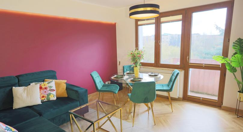 Suwałki, ul. Chopina - komfortowe, w pełni umeblowane mieszkanie - 48 m²