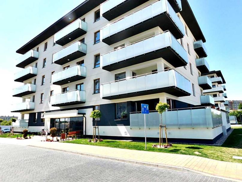 Nowy Apartament Chopina Park 82 m2, 3 pok., salon z aneksem, 2 tarasy, garaż