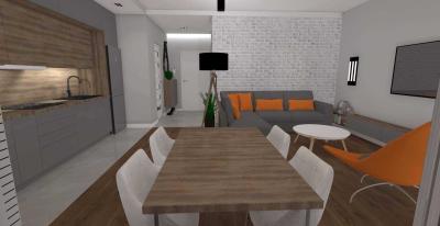 Chopina Park, Nowy Apartament do wynajęcia 63 m2 3 pok, Taras