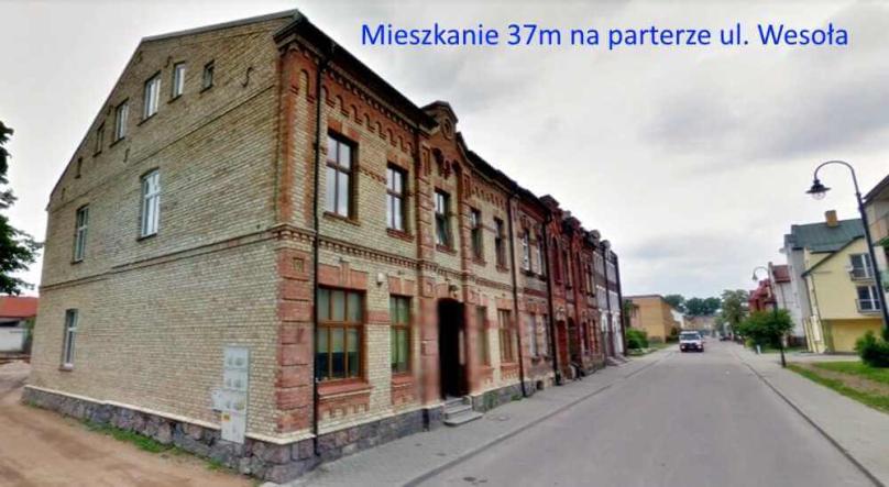 Mieszkanie w kamienicy, 37m ul. Wesoła, Centrum Suwałk