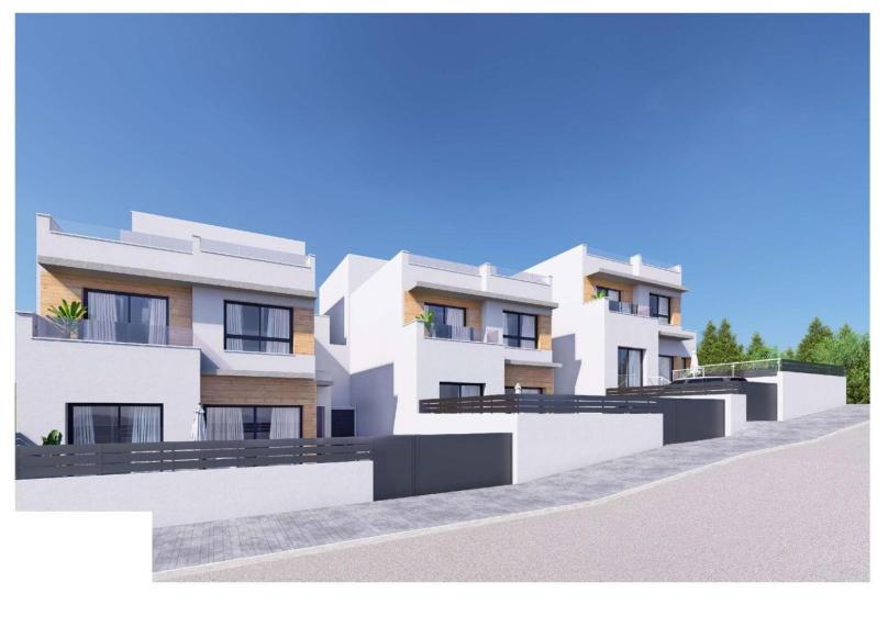 Benijófar, Costa Blanca - Hiszpania - Luksusowe nowe wille w zabudowie bliźniaczej  