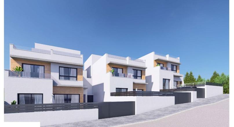 Benijófar, Costa Blanca - Hiszpania - Luksusowe nowe wille w zabudowie bliźniaczej  