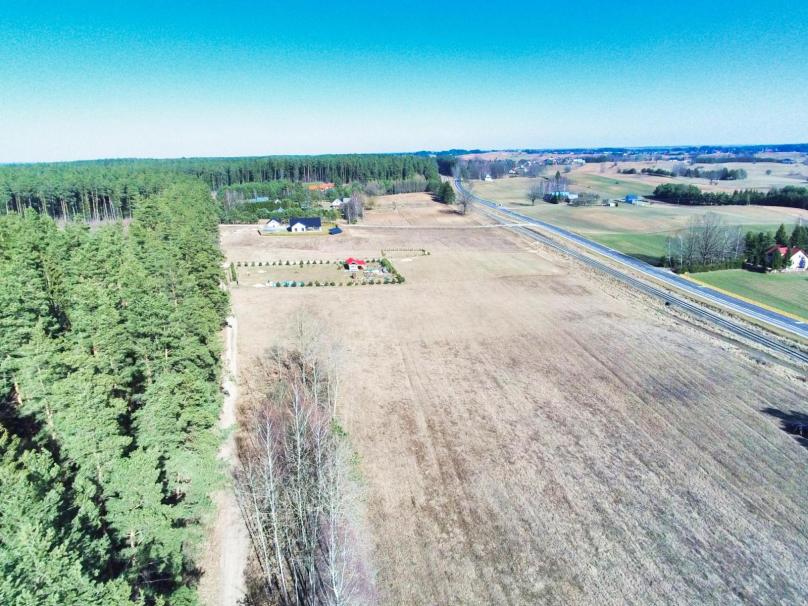 Działki 4160 m² – Okuniowiec, gm. Suwałki