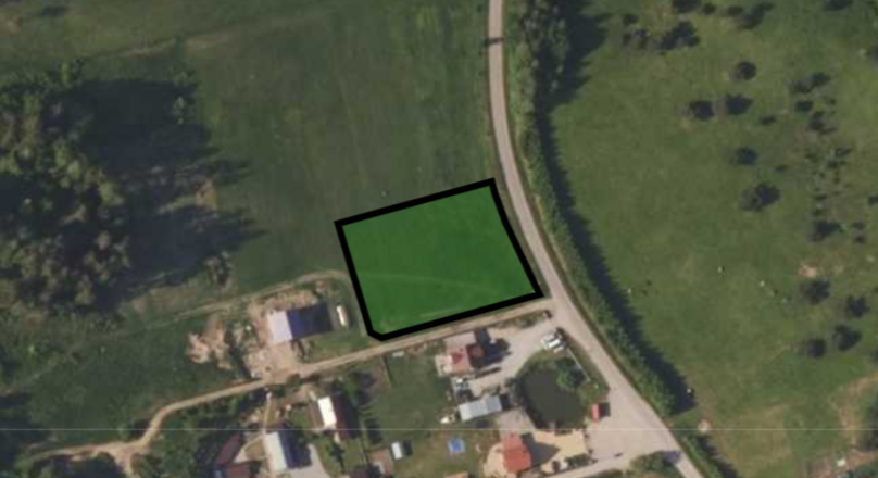 Biała Woda, działka z rozpoczętą budową - 3005 m²