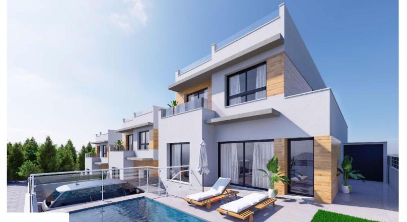 Benijófar, Costa Blanca - Hiszpania - Luksusowe nowe wille w zabudowie bliźniaczej  