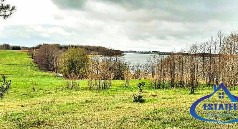Wiżajny, działka z linią brzegową- Suwalszczyzna.