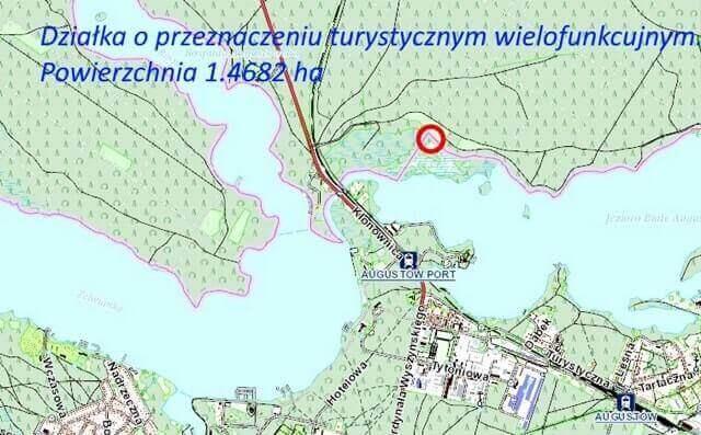 Działka pod turystykę 1.5ha Augustów 
