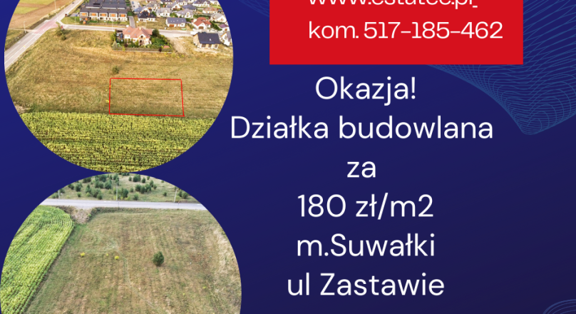 ul. Zastawie, działka budowlana