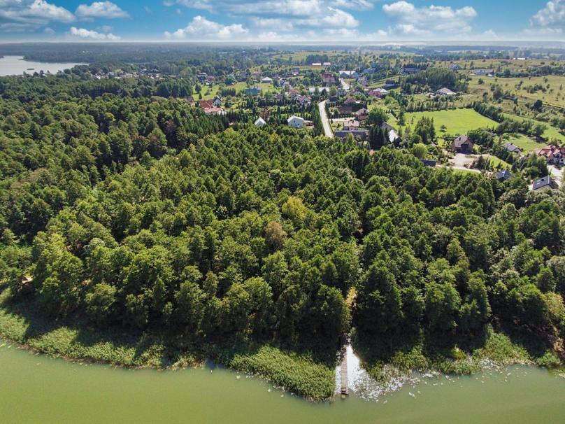 Dom w Suwałkach, linia jez.  Dąbrówka 1.2 ha
