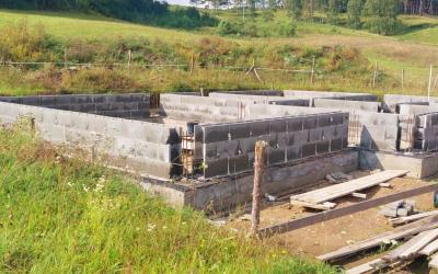 Biała Woda, działka z rozpoczętą budową - 3005 m²