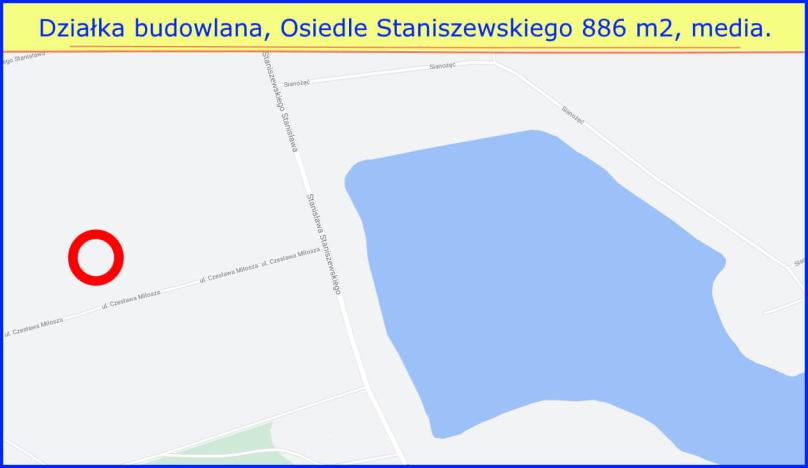 Działki na sprzedaz Suwałki Staniszewskiego, 870 m2