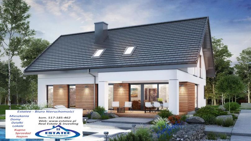 Nowy dom na Osiedlu Staniszewskiego, 207 m2, podwójny garaż. Suwałki.