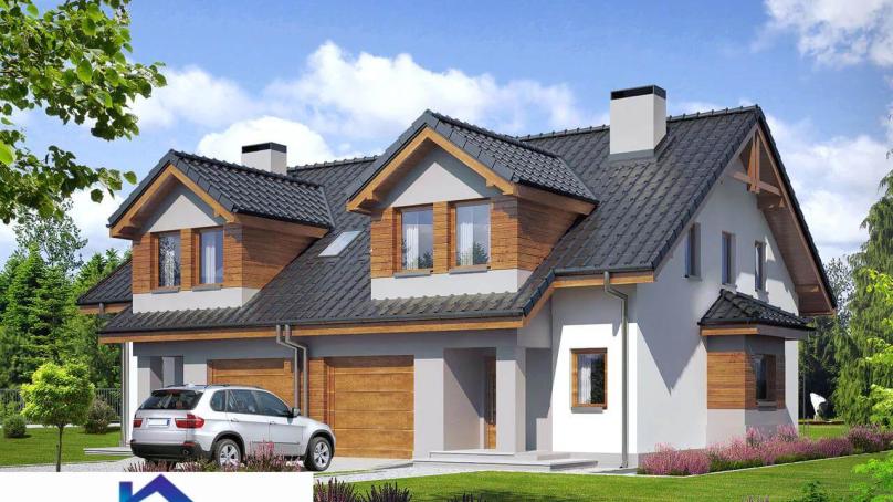  ul. Rajgrodzka, Augustów, Nowoczesny dom rodzinny, 123 m2.